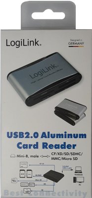 Card Reader USB2.0 Aluminium