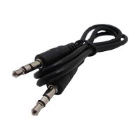 Audio-Kabel 2x 3,5mm Klinke-Stecker 1,0m