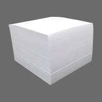 Notizzettel-Block weiß ca. 800 Blatt